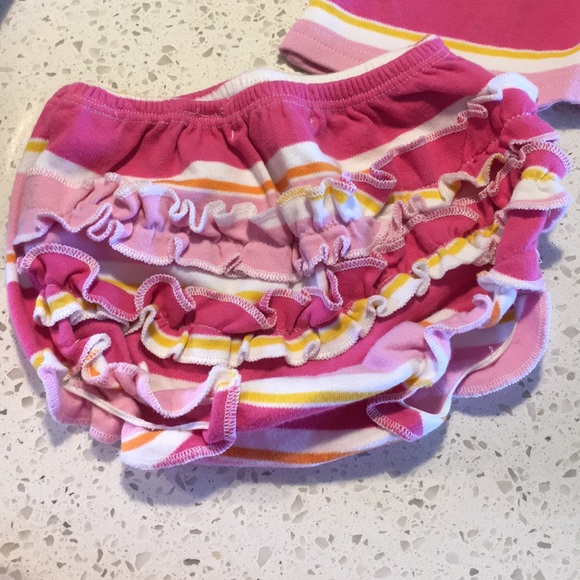 3/$25 Sweet Peanut Striped Dress and Diaper Cover - Picture 5 of 6